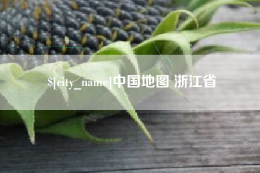 东方中国地图 浙江省