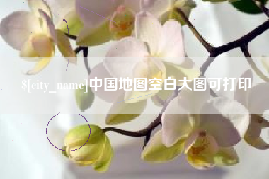 东方中国地图空白大图可打印