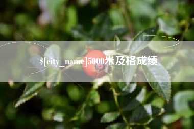 东方5000米及格成绩