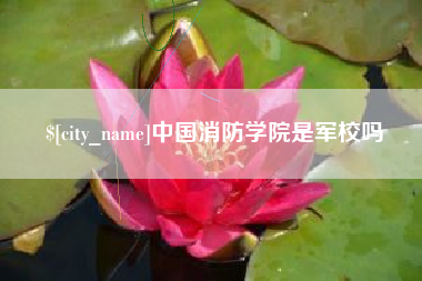 东方中国消防学院是军校吗