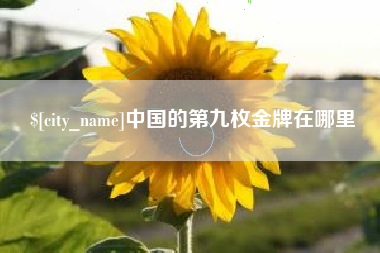东方中国的第九枚金牌在哪里