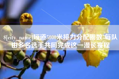东方短道5000米接力分配圈数-每队由多名选手共同完成这一漫长赛程