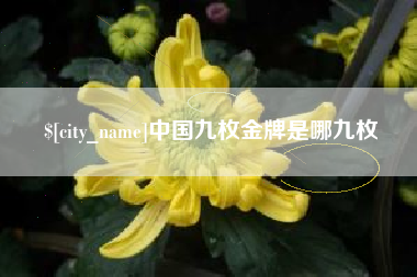 东方中国九枚金牌是哪九枚