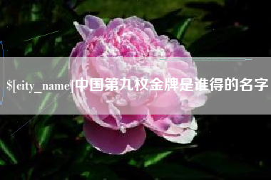 东方中国第九枚金牌是谁得的名字