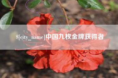 东方中国九枚金牌获得者