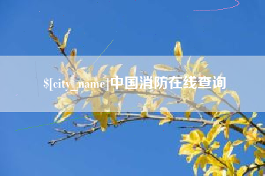 东方中国消防在线查询